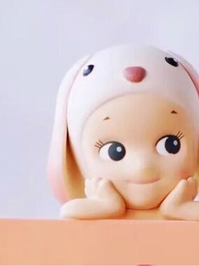 Authentic Sonny Angel Happier Animal Lop Ear Rabbit New Open Box